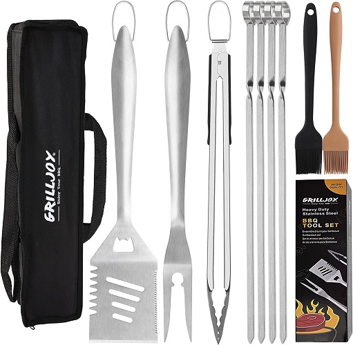 Barbecue utensils and tools set