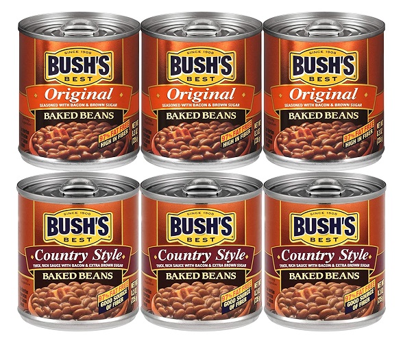 Bush's 3 original 3 country style baked beans