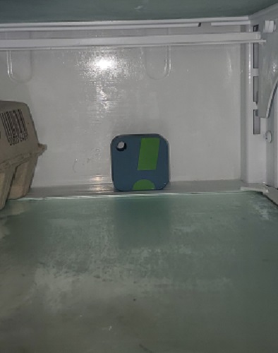 SensorPush in refrigerator