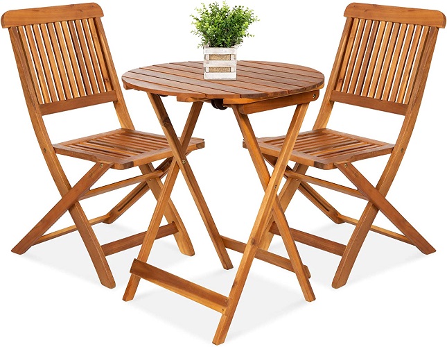 wooden patio furniture for apt